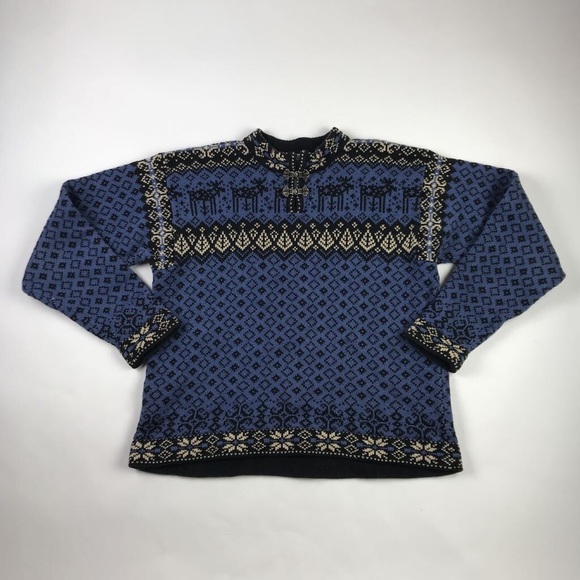 Nomadic Traders Womens Pullover Sweater Blue S - Picture 1 of 7